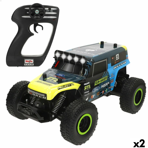 Coche Radio Control Maisto BROCKY 35 x 16 x 20 cm (2 Unidades)