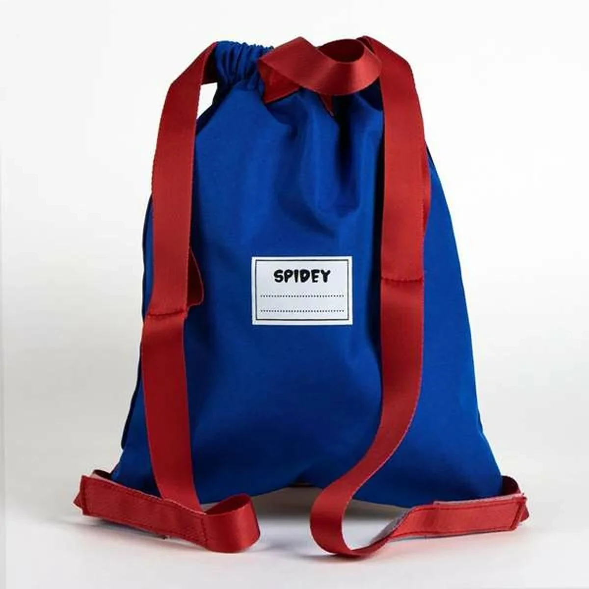 Bolsa Mochila con Cuerdas Spidey Azul oscuro 27 x 33 cm