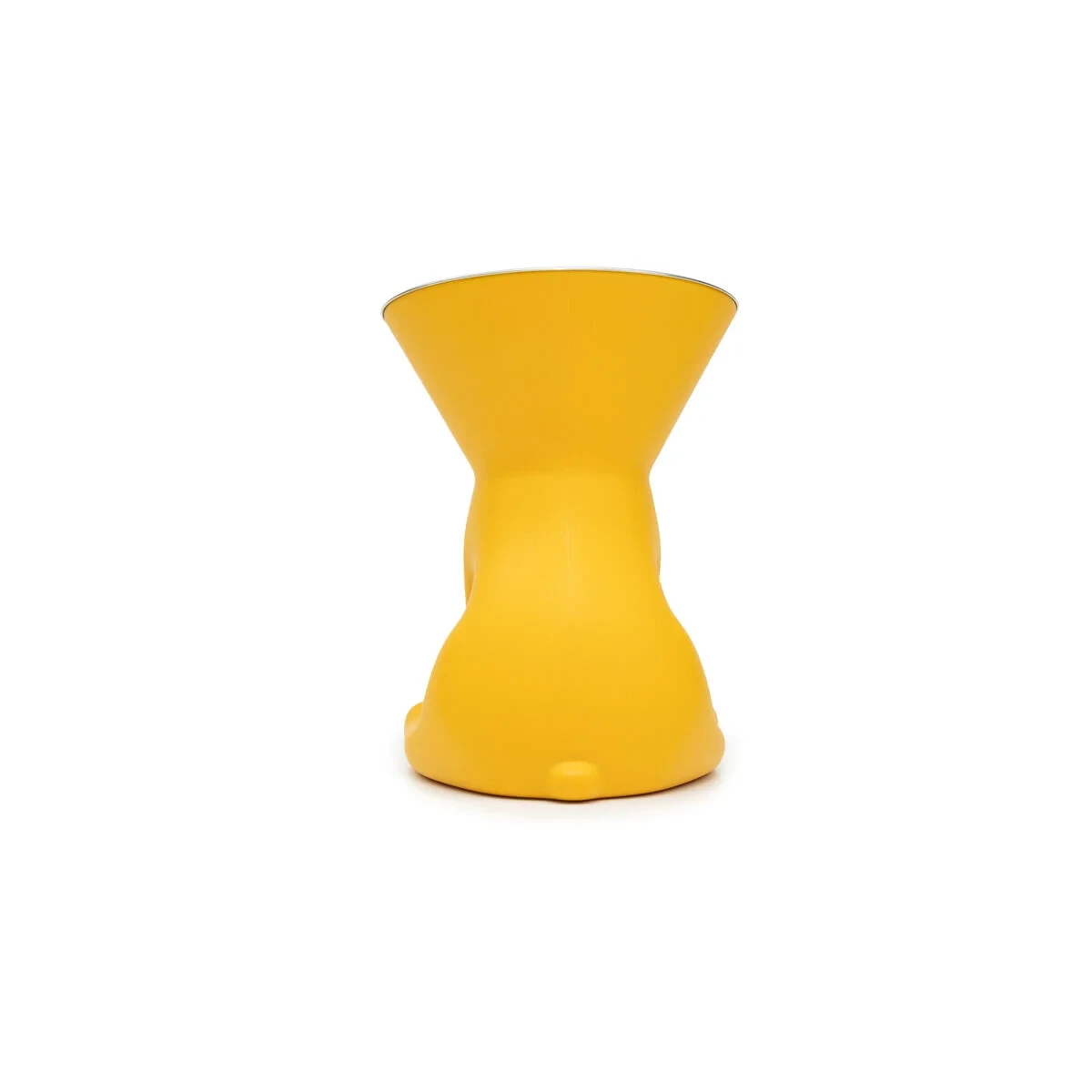 Comedero para Perro United Pets Elisabeth Yellow Acero Inoxidable Polietileno 1 L