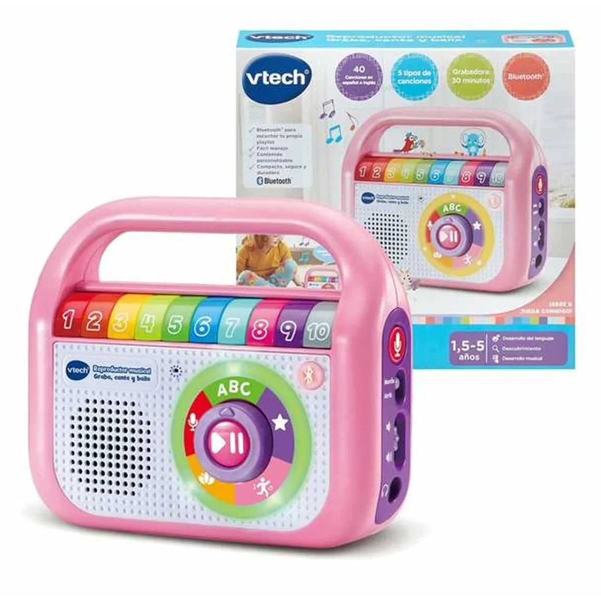 Juguete Musical Vtech 14,8 x 17,5 x 6 cm