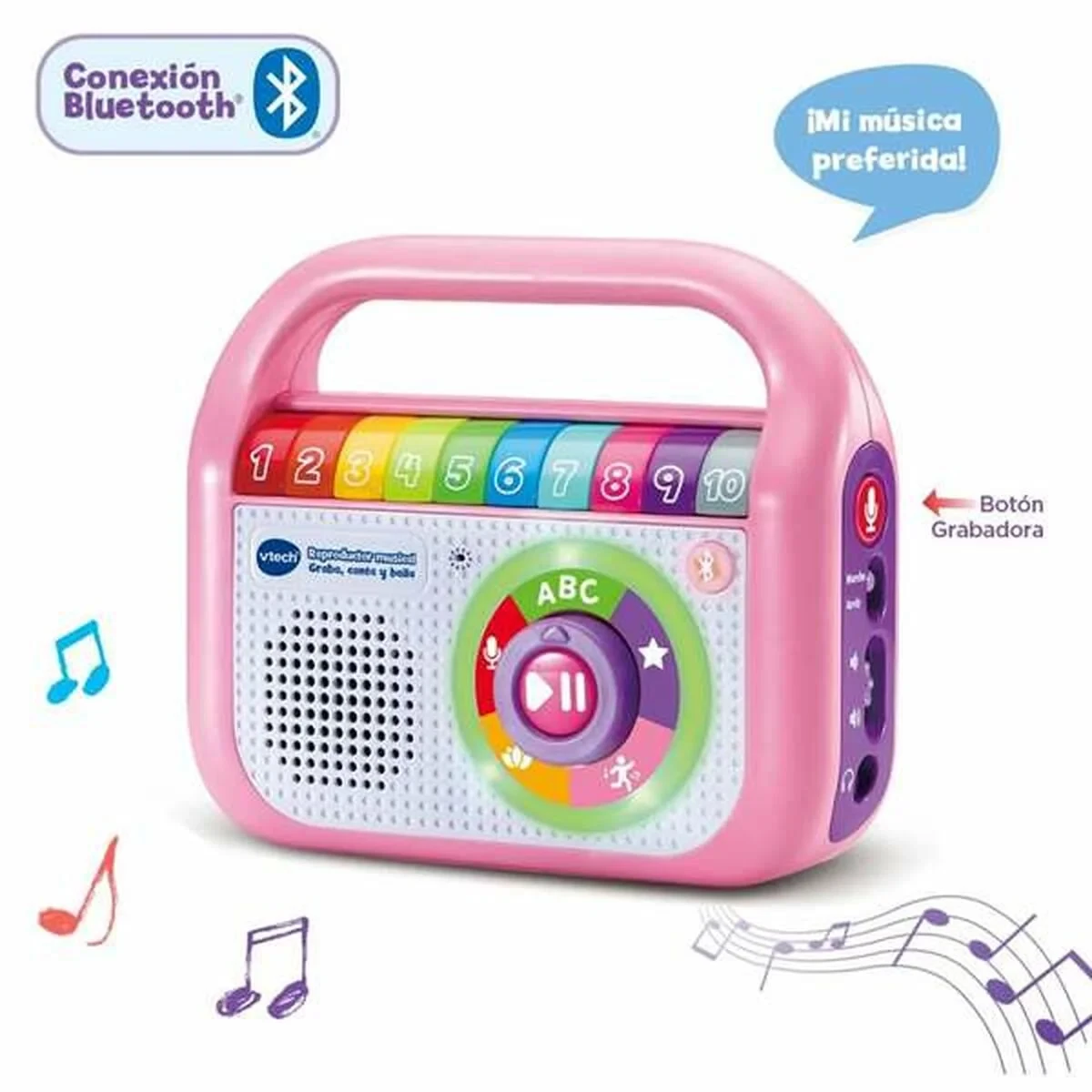 Juguete Musical Vtech 14,8 x 17,5 x 6 cm