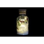 Decoración luminosa DKD Home Decor Navidad Natural (6 x 6 x 14 cm) (3 Unidades)