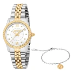 Reloj Mujer Just Cavalli ANIMALIER SPECIAL PACK + BRACELET Dorado (Ø 30 mm)