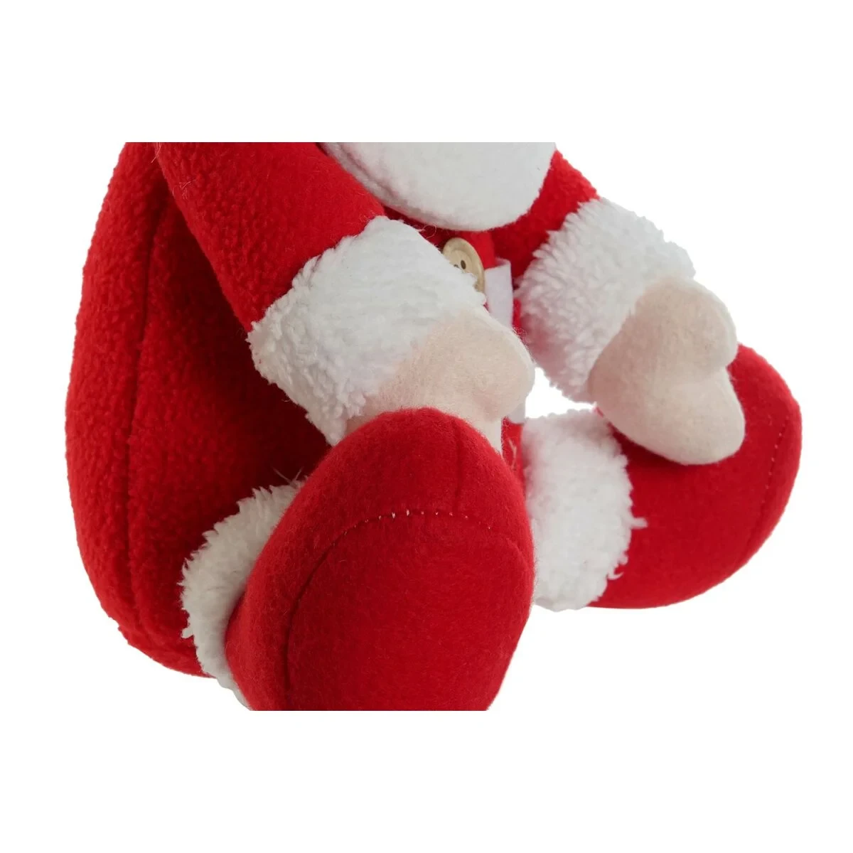 Adorno Navideño DKD Home Decor Blanco Rojo 24 x 14 x 30,5 cm (2 Unidades)