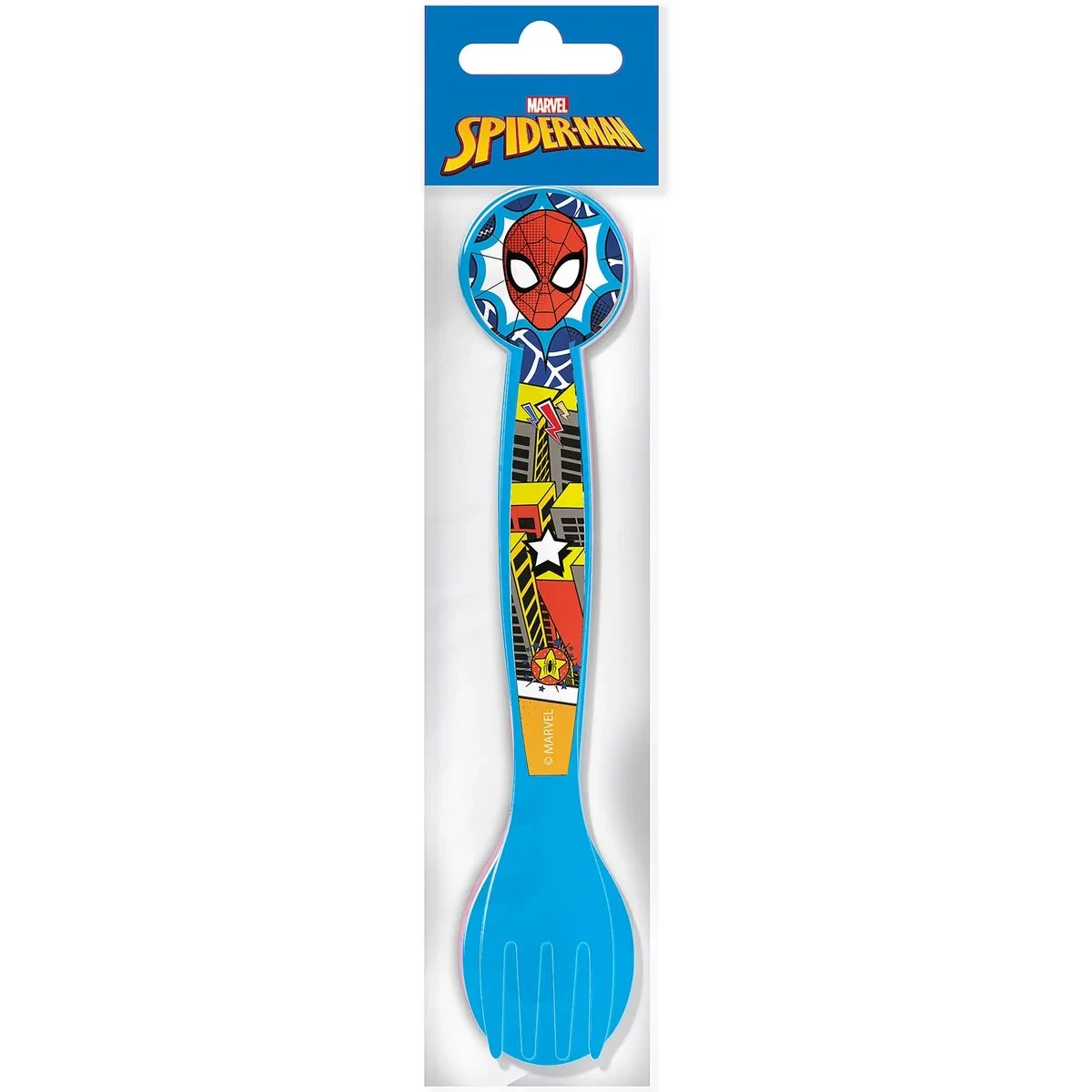 Juego de Cubiertos Spider-Man CZ11402 Multicolor Plástico 2 Piezas