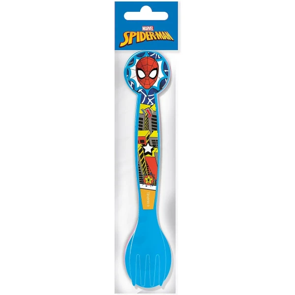 Juego de Cubiertos Spider-Man CZ11402 Multicolor Plástico 2 Piezas