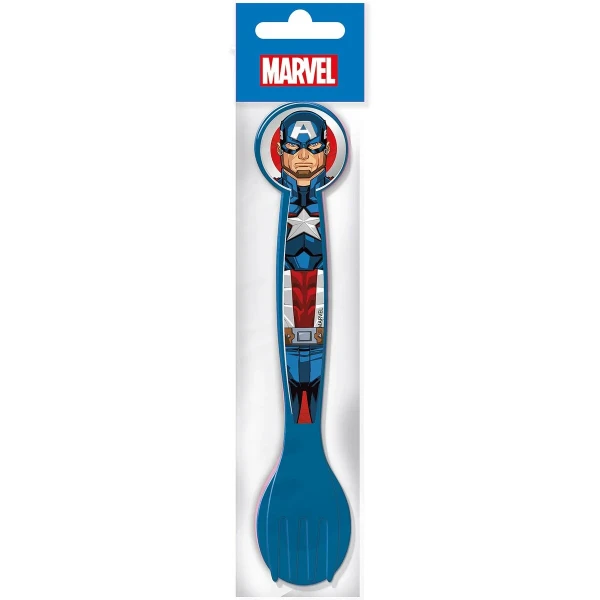 Juego de Cubiertos The Avengers CZ11397 Multicolor Plástico 2 Piezas