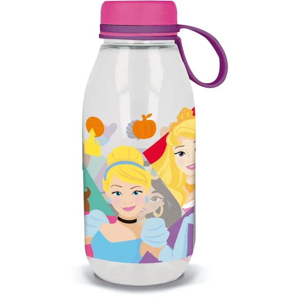 Botella de Agua Disney Princess CZ11356 460 ml Rosa Silicona