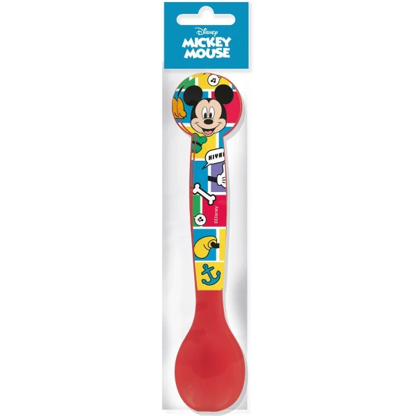 Juego de Cubiertos Mickey Mouse CZ11400 Multicolor Plástico 2 Piezas