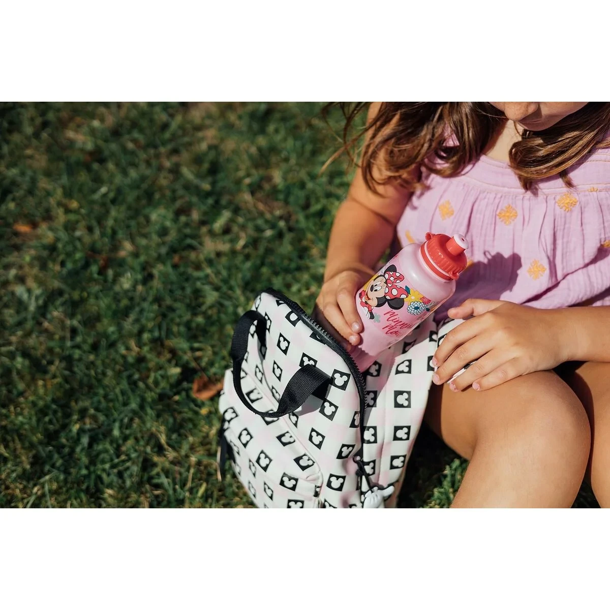 Bidón Minnie Mouse CZ11353 430 ml Rosa Plástico