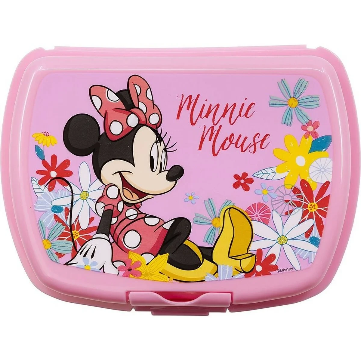 Portameriendas Minnie Mouse CZ11371 Rosa Plástico