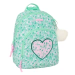 Mochila Casual Safta Cuore Menta 25 x 30 x 13 cm Mini