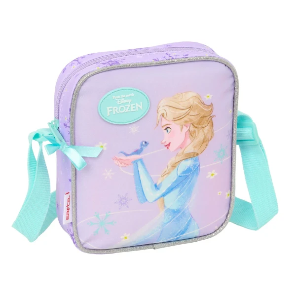 Bolso Bandolera Frozen Spirit Lila 16 x 18 x 4 cm