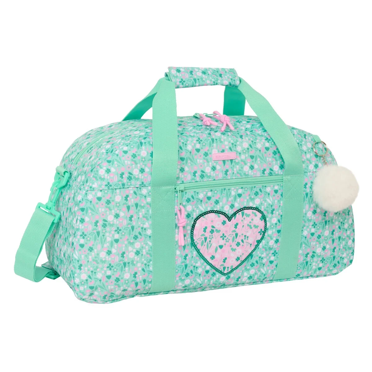Bolsa de Deporte Safta Cuore Menta 50 x 26 x 20 cm