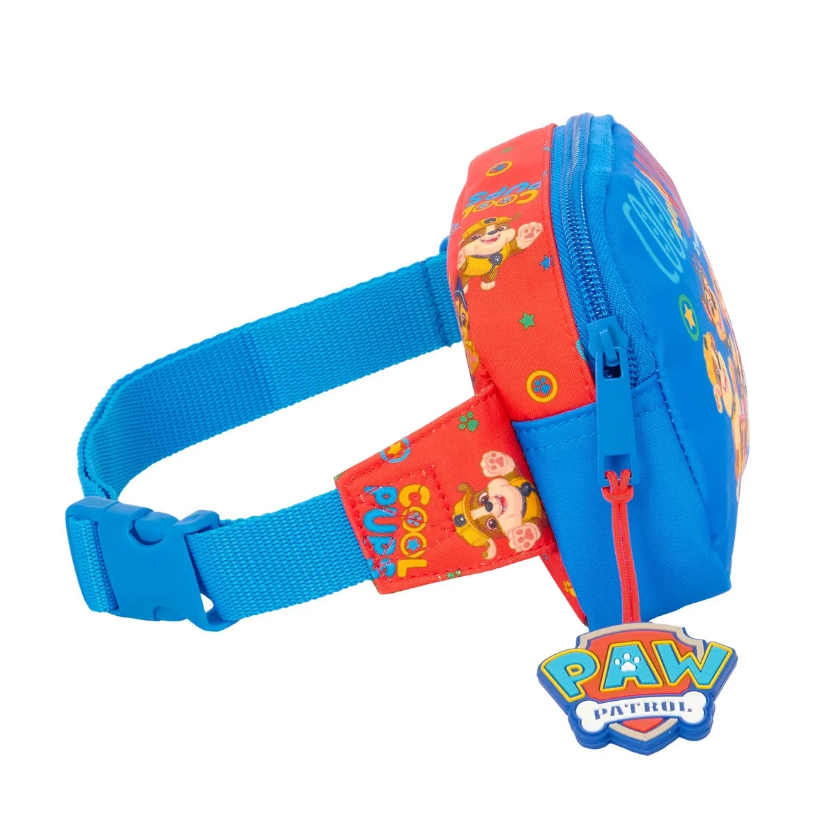 Riñonera The Paw Patrol Cool Azul Rojo 14 x 11 x 4 cm