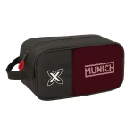 Zapatillero de Viaje Munich Vulcan Negro 29 x 15 x 14 cm