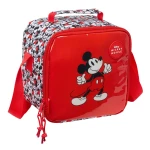 Portameriendas Térmico Mickey Mouse Clubhouse Blanco Rojo 20 x 20 x 15 cm