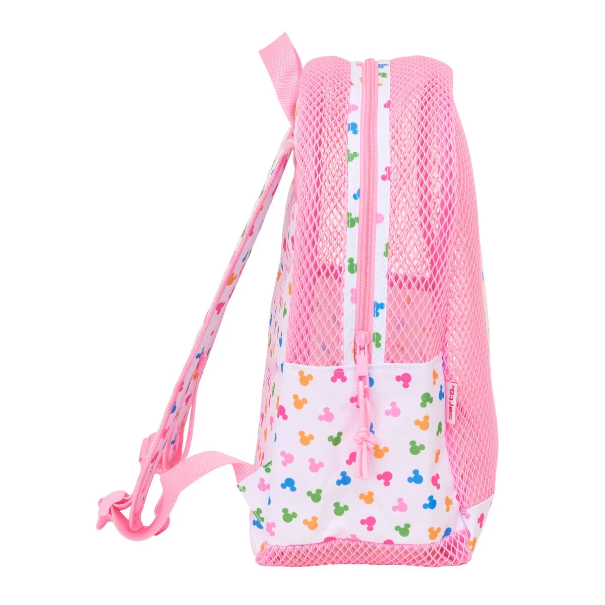 Mochila para la playa Minnie Mouse Multicolor Rosa 30,5 x 24 x 18 cm Infantil