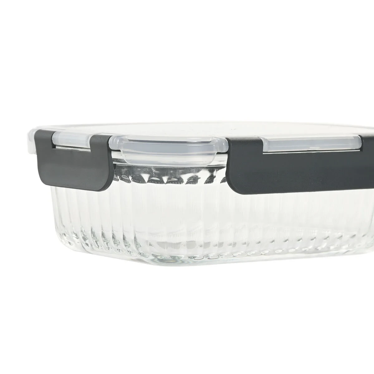 Fiambrera Home ESPRIT Transparente Polipropileno Vidrio de Borosilicato 640 ml