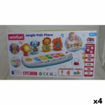 Piano de juguete Winfun 26 x 11 x 15 cm (4 Unidades)