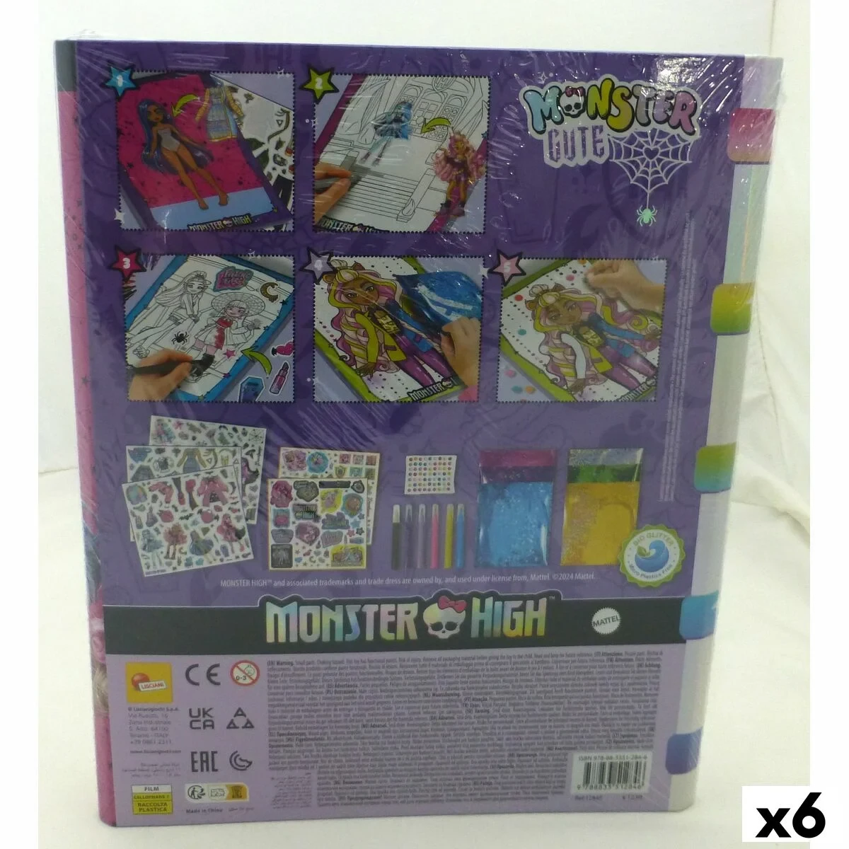 Set de Dibujo Monster High (6 Unidades)
