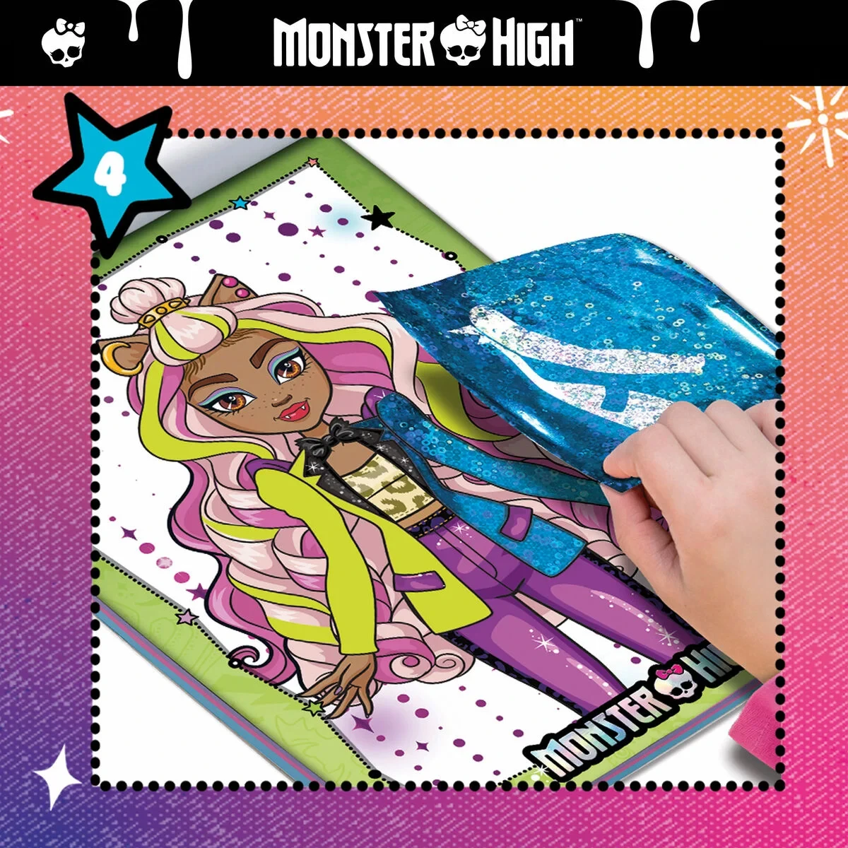 Set de Dibujo Monster High (6 Unidades)