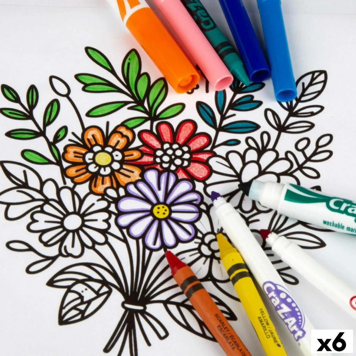 Set de Dibujo Cra-Z-Art (6 Unidades)