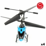 Helicóptero con Radiocontrol Colorbaby (4 Unidades)