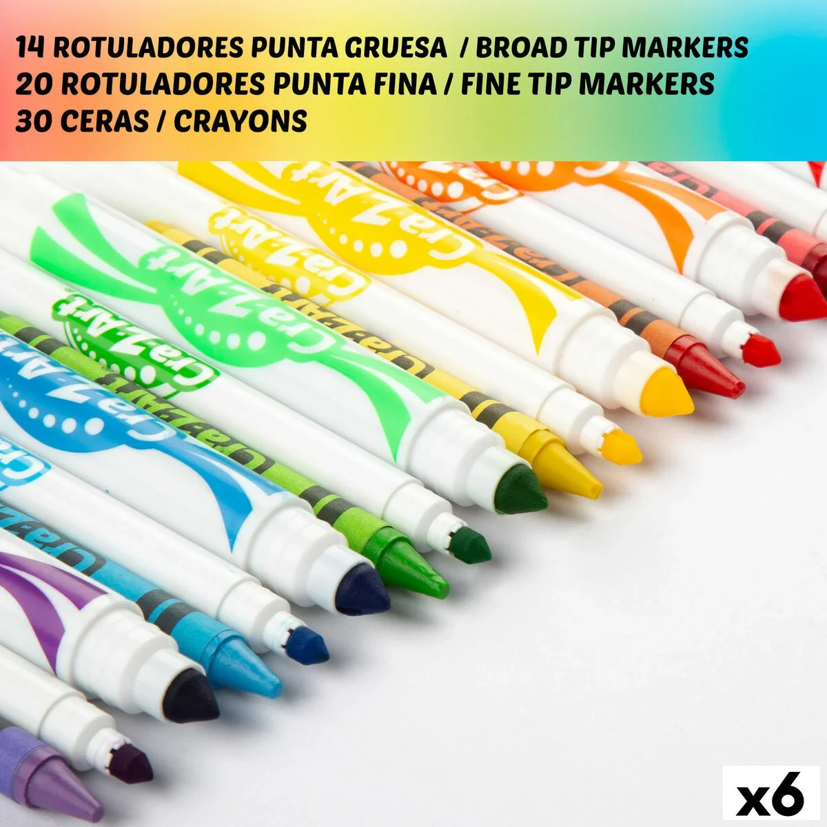 Set de Dibujo Cra-Z-Art (6 Unidades)