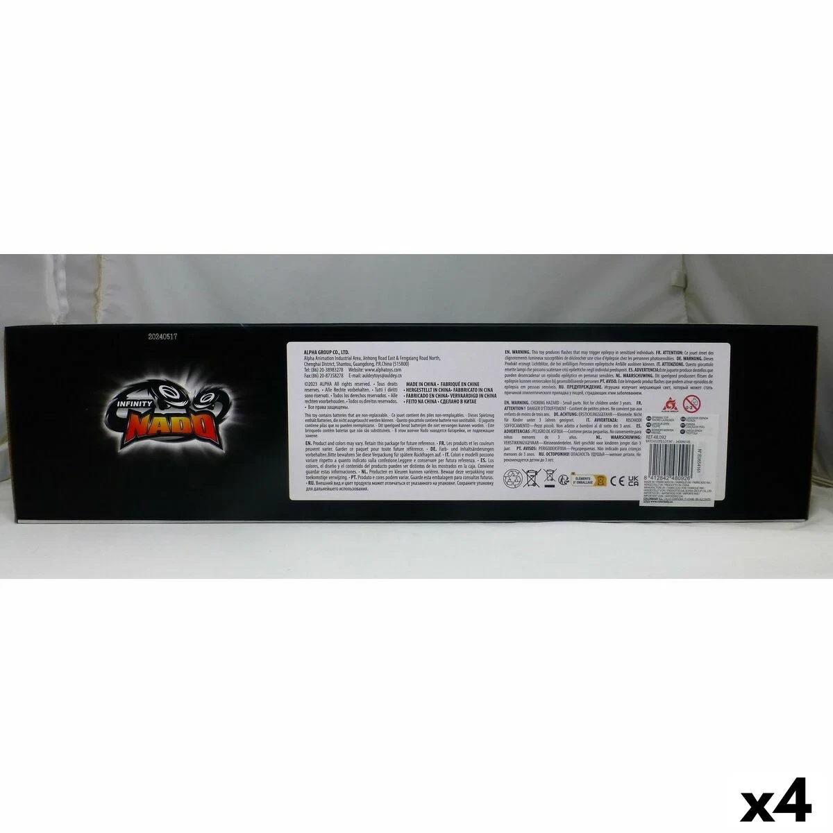 Peonza Infinity Nado (4 Unidades)