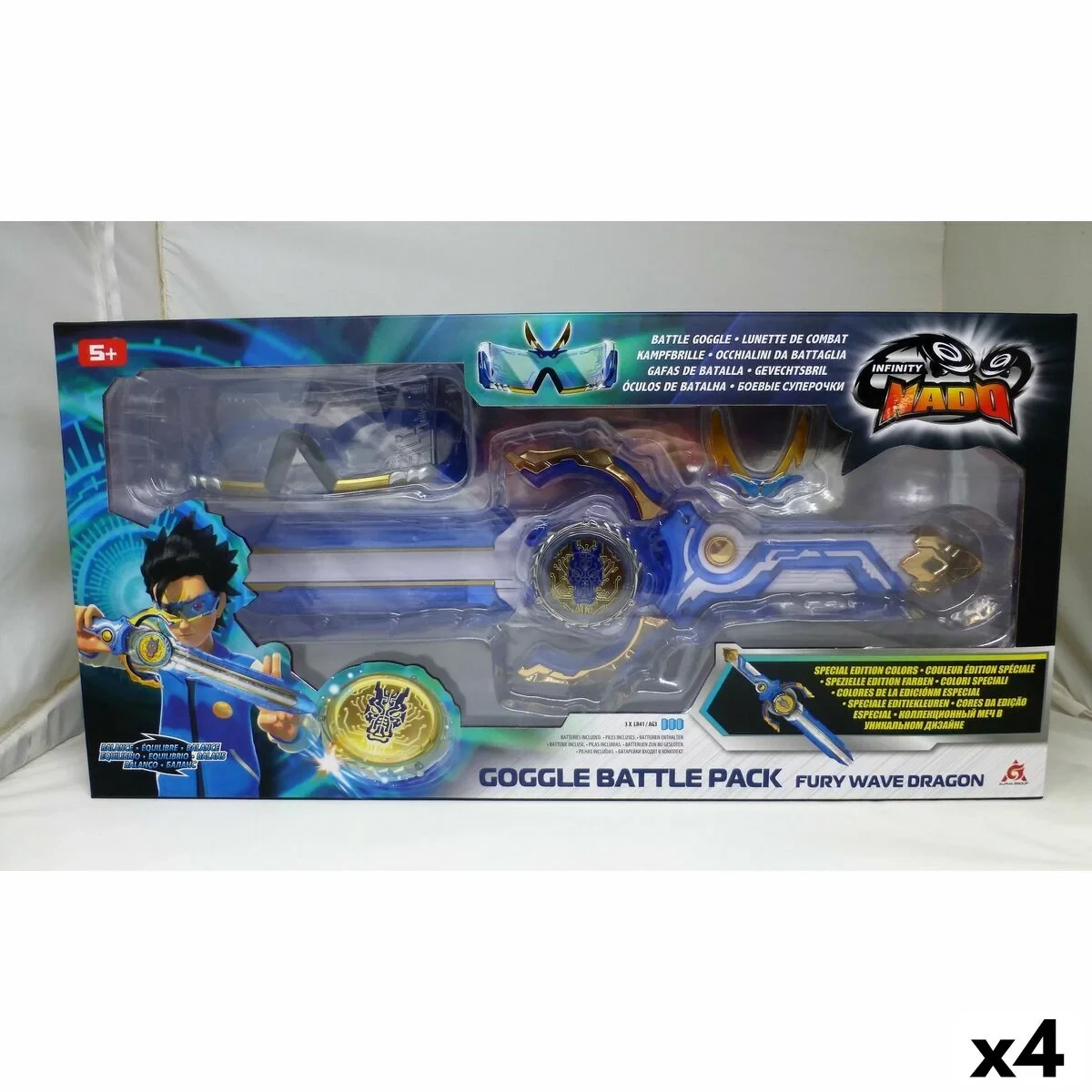 Peonza Infinity Nado (4 Unidades)