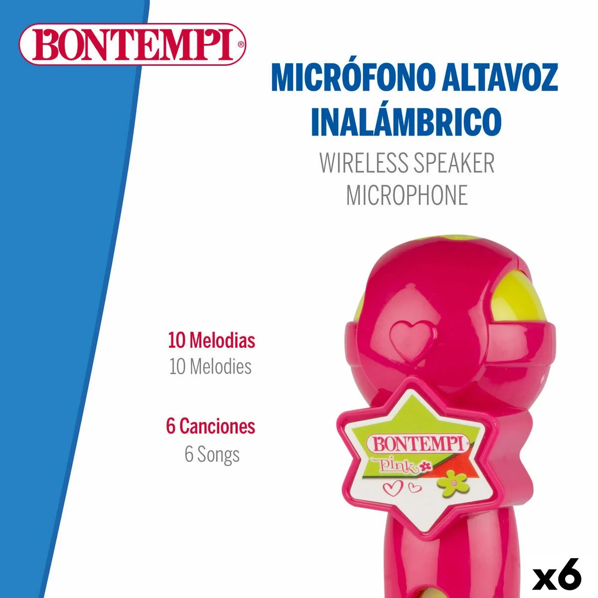 Micrófono de juguete Bontempi