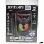 Altavoz con Micrófono Karaoke Bontempi 6 Unidades