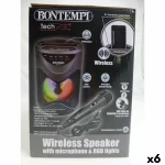 Altavoz con Micrófono Karaoke Bontempi 6 Unidades