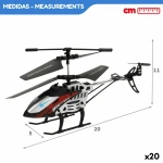 Helicóptero con Radiocontrol Colorbaby (2 Unidades)