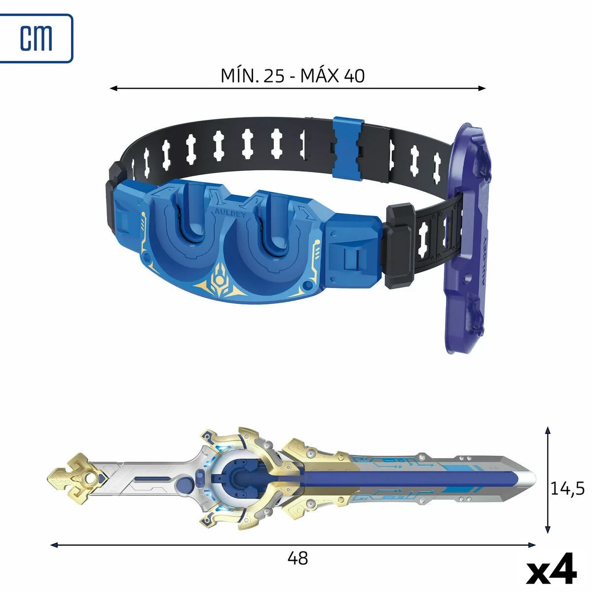 Peonza Infinity Nado (4 Unidades)