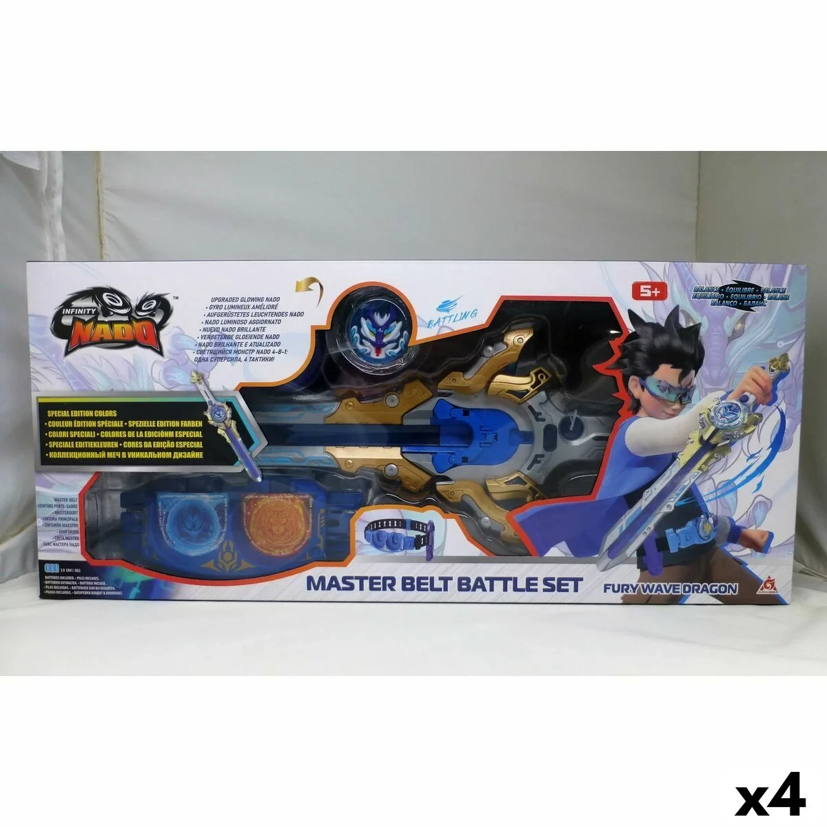 Peonza Infinity Nado (4 Unidades)