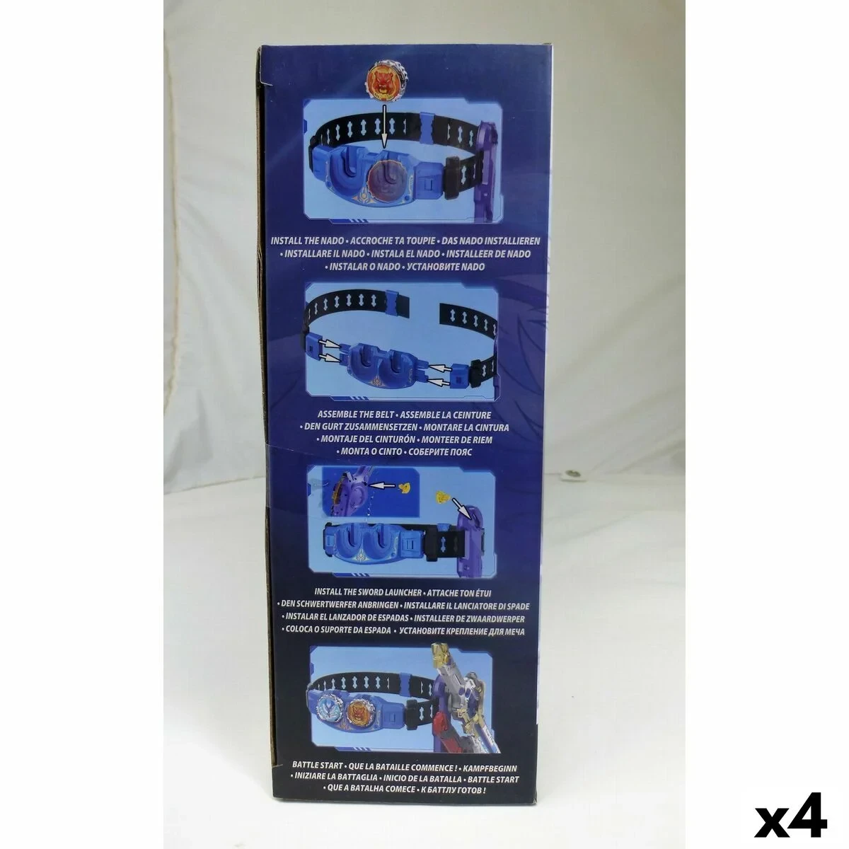 Peonza Infinity Nado (4 Unidades)