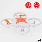 Helicóptero con Radiocontrol Colorbaby (4 Unidades)