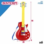 Guitarra Infantil Bontempi 20 x 56 x 4 cm (6 Unidades)