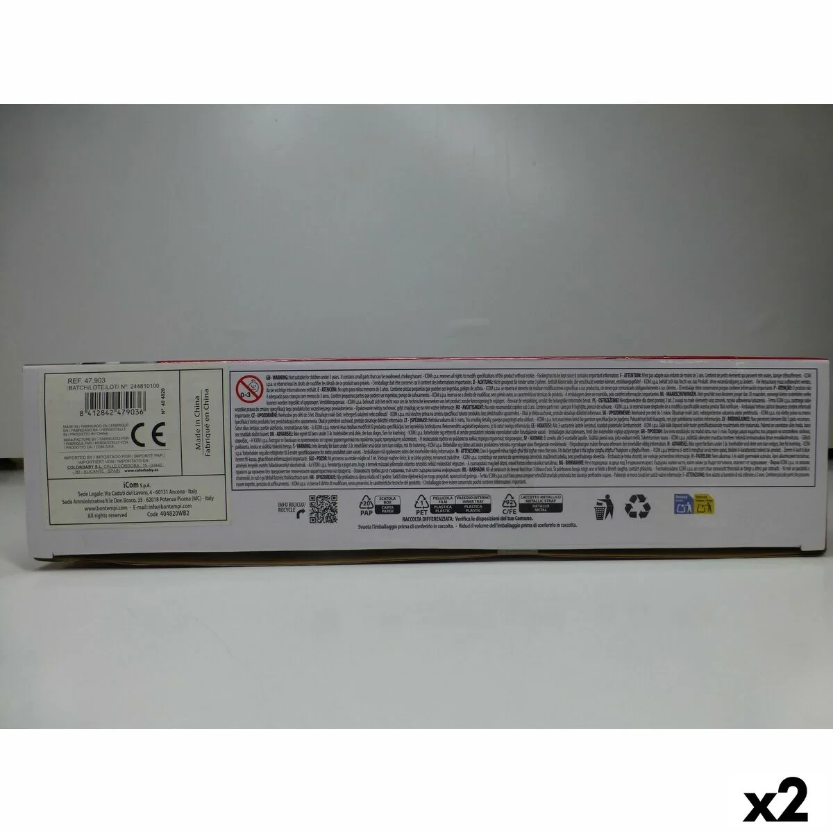 Juguete Musical Bontempi 37 x 105 x 37 cm (2 Unidades)