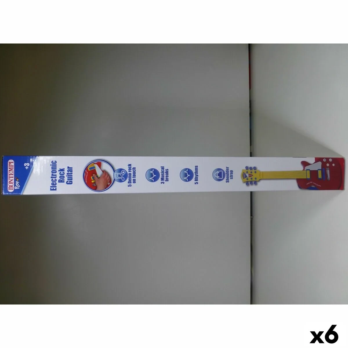 Guitarra Infantil Bontempi 20 x 56 x 4 cm (6 Unidades)