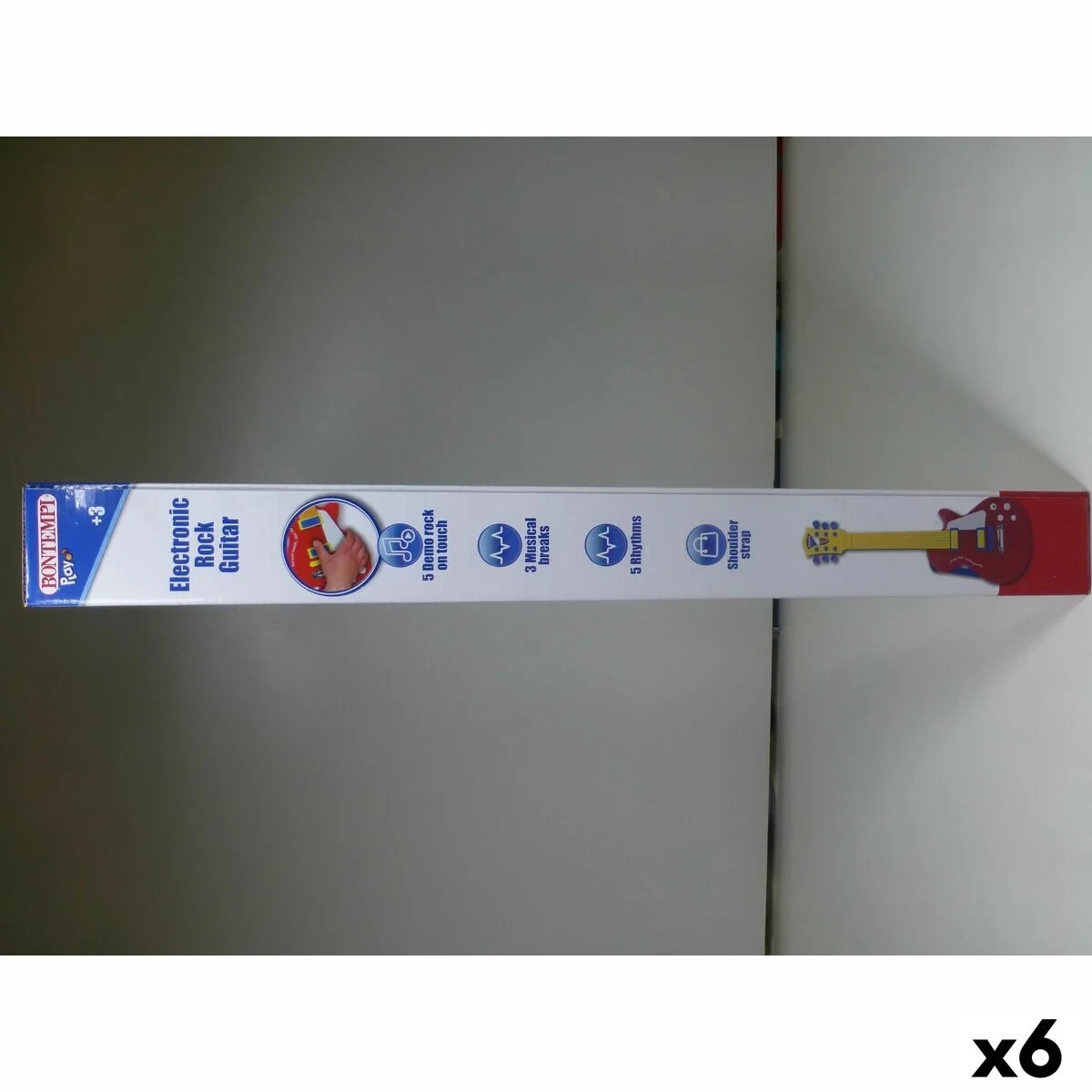 Guitarra Infantil Bontempi 20 x 56 x 4 cm (6 Unidades)