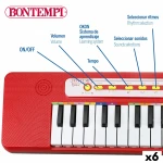 Teclado Bontempi 47 x 3,5 x 13 cm (6 Unidades)