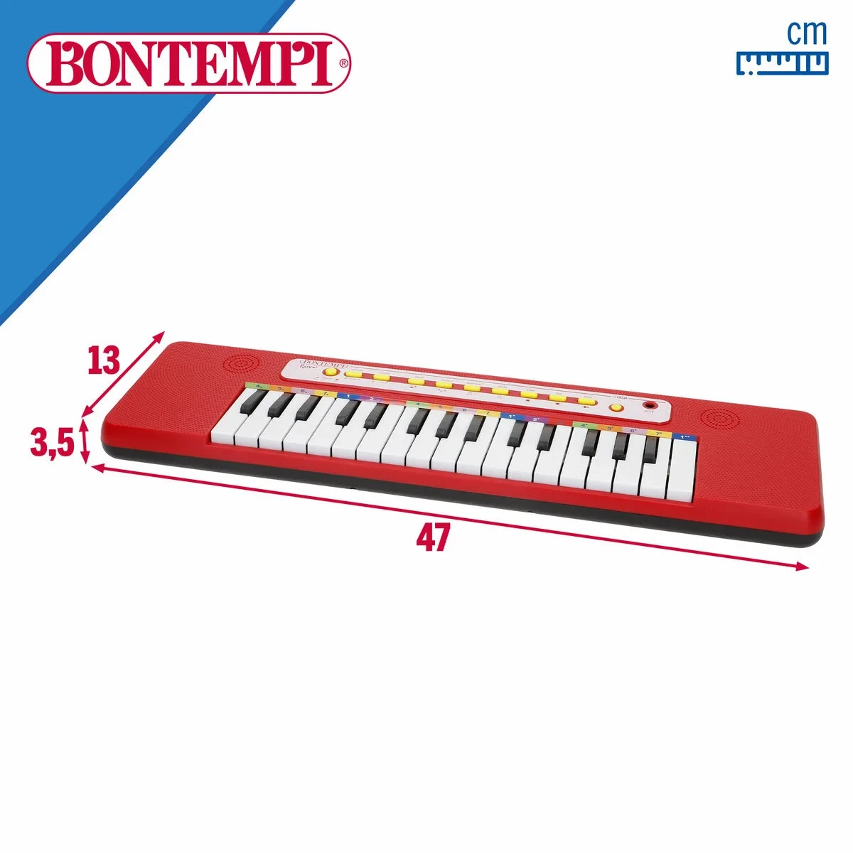 Teclado Bontempi 47 x 3,5 x 13 cm (6 Unidades)