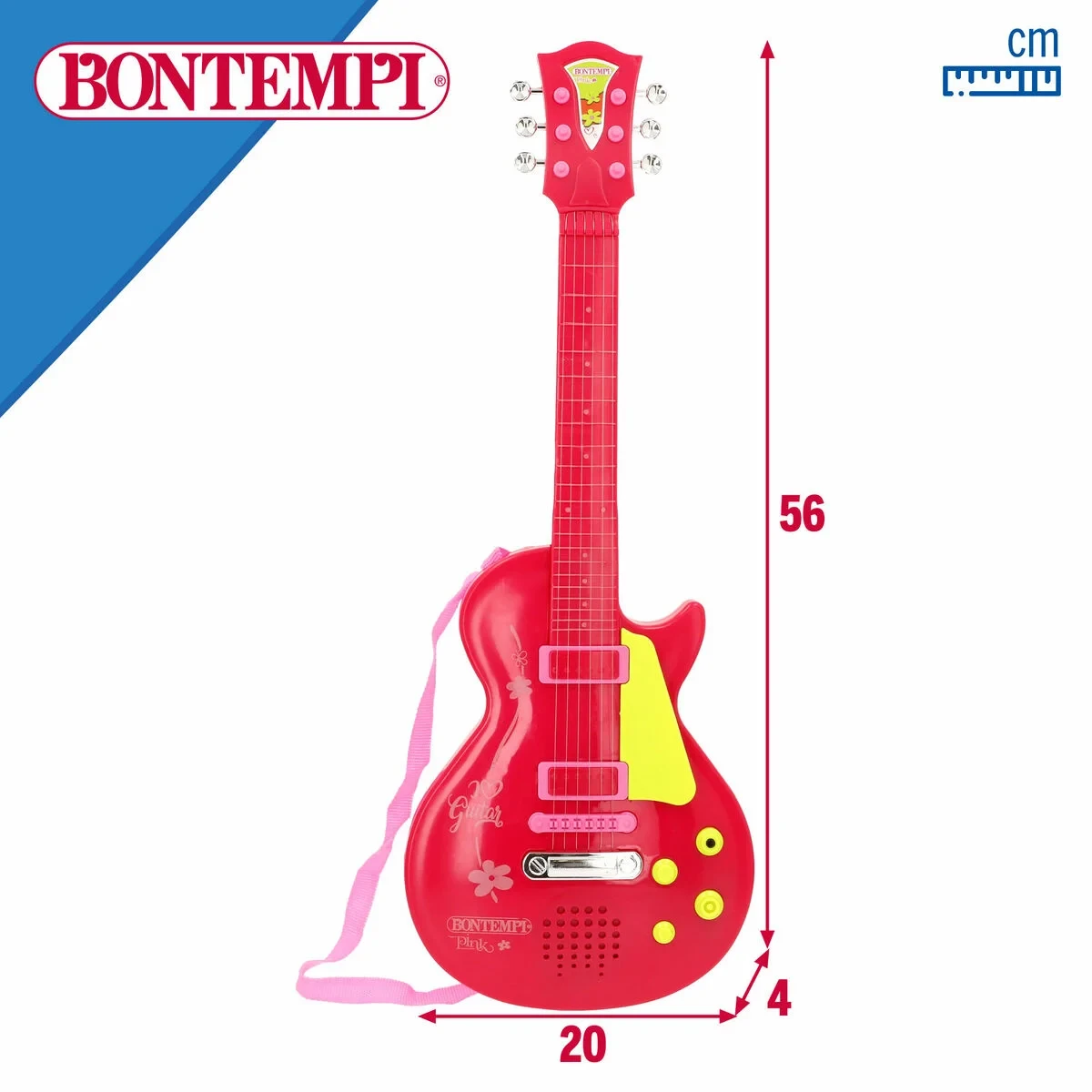 Guitarra Infantil Bontempi 20 x 56 x 4 cm (6 Unidades)