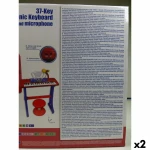 Teclado 37 Teclas Bontempi 43 x 56 x 23 cm (2 Unidades)