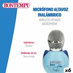 Micrófono Karaoke Bontempi 6 Unidades