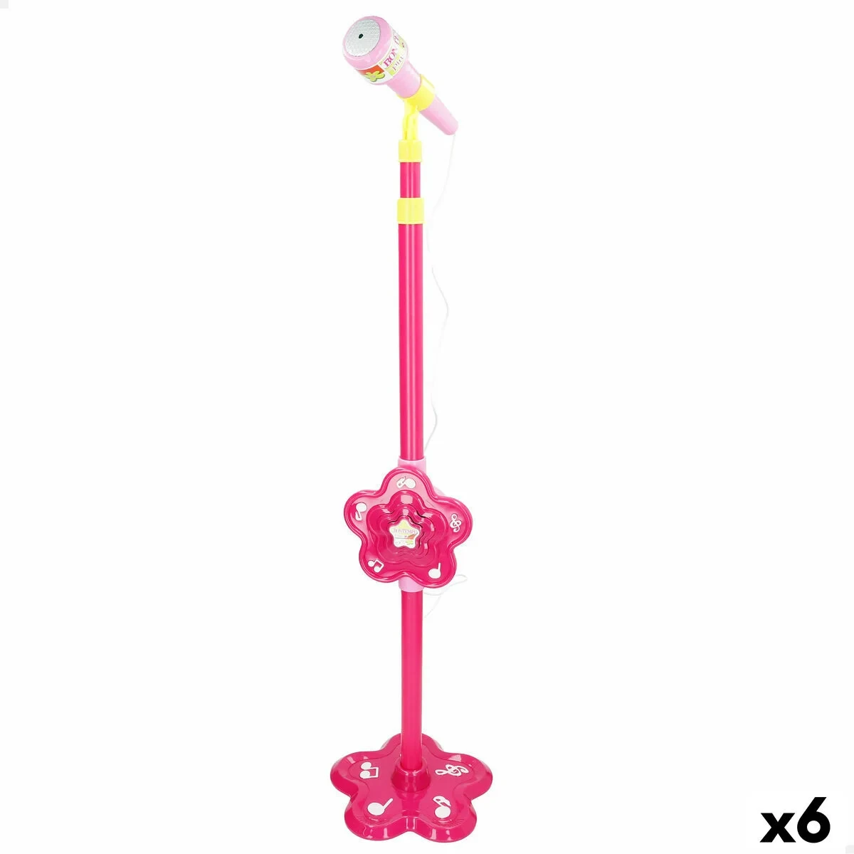Micrófono de juguete Bontempi 20 x 105 x 20 cm (6 Unidades)