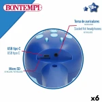 Micrófono Karaoke Bontempi 6 Unidades